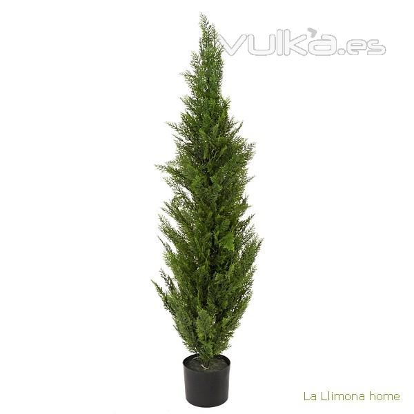 Plantas artificiales. Planta cupressus cedar artificial verde 122 - La Llimona home