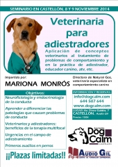 Seminario veterinaria para adiestradores en castellon
