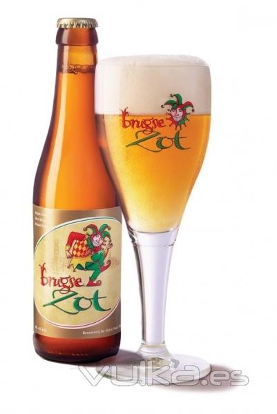 CERVEZA ZOT BLONDE  LLEGADA DESDE  BRUJAS