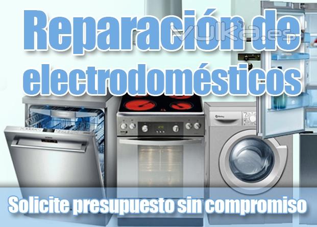 Reparaciones de electrodomésticos con 3 meses de garantía asegurada.