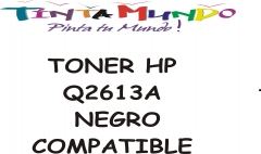 Toner hp compatible q2613a negro impresoras laserjet 1300 barcelona, valencia tintamundocom