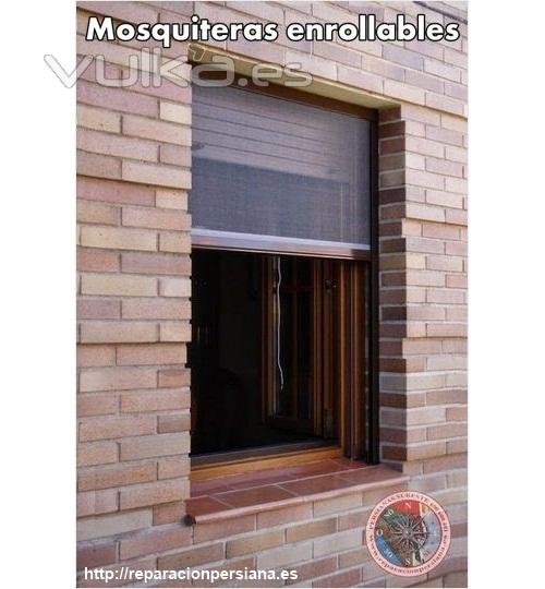 Instalación y reparación de mosquiteras enrollables