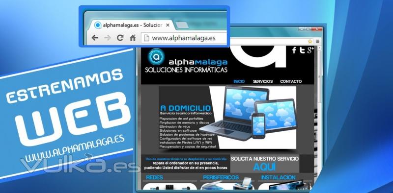 Alpha Málaga nueva web actualizamos