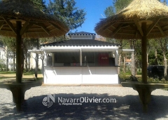 Caseta de madera tratada `para camping by wwwnavarroliviercom