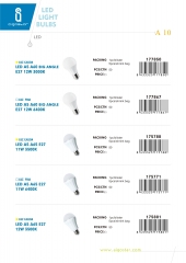 Led light bulbs a10