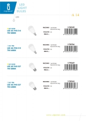 Led light bulbs a14