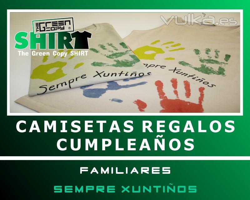 Impresión de Camisetas Regalos Cumpleaños | The Green Copy Shirt Villanueva de la Cañada MADRID