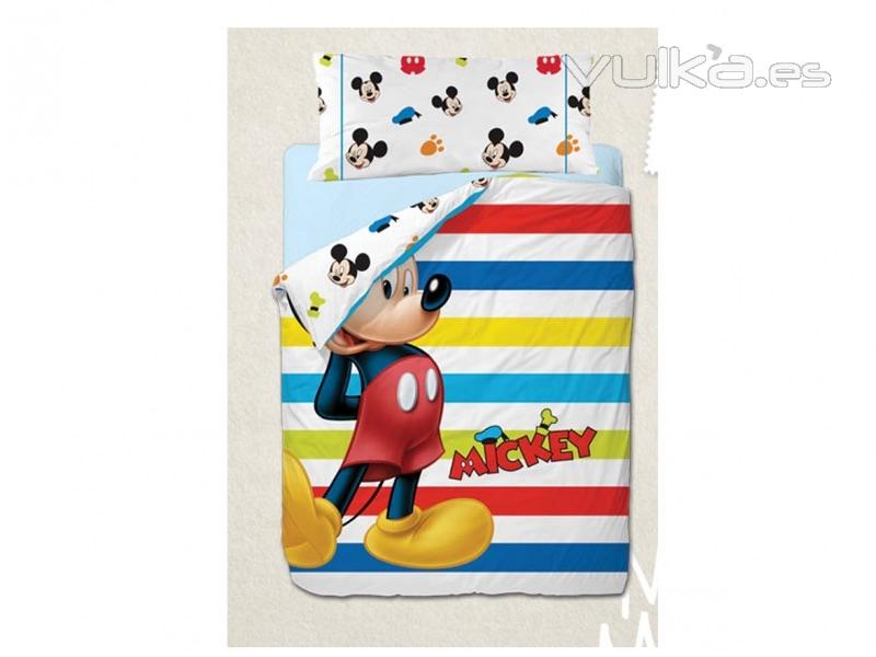 Funda nórdica infantil Mickey Mouse. Gamanatura.