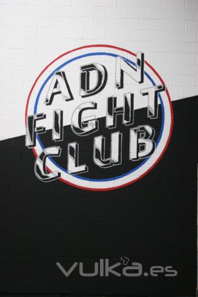 Logo Gym ADN Fight Club, Reus