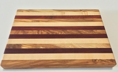 Tabla de cocina line en 3 maderas con sus colores naturales y acabadas con aceites naturales