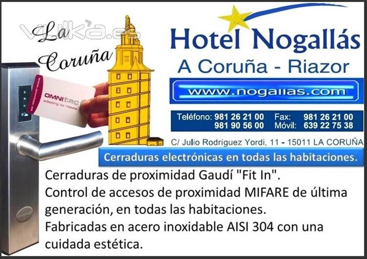 Nogallás*, Su Hotel en la ciudad de La Coruña, zona Riazor. Donde descansar es un placer.