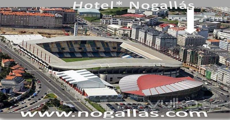 Nogallás*, Su Hotel en la ciudad de La Coruña, zona Riazor. Donde descansar es un placer.