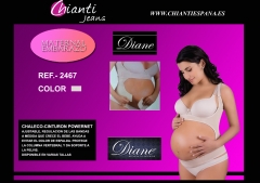 Ref 2467 chaleco maternal diane colombiano, para el periodo de embarazo