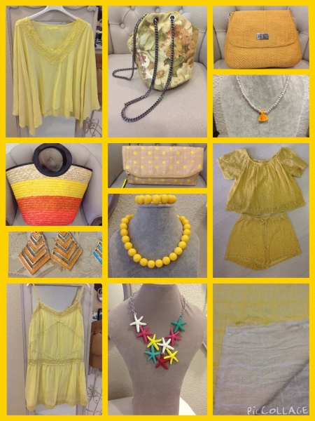 Add a pop of yellow MODA AMARILLO