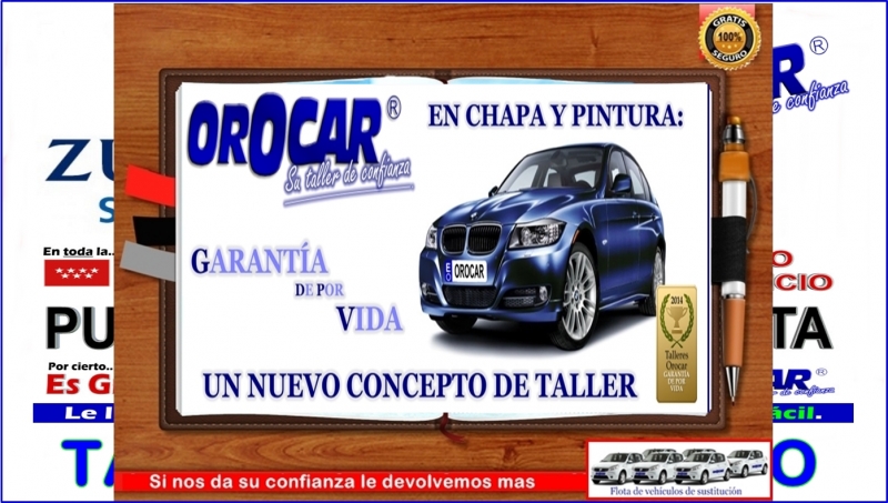 Talleres Orocar, Servicio Auto-Puerta a Puerta, Coche de Sustitución Gratis, Revisiones y Mantenimie