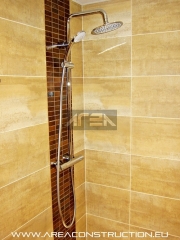 Instalacion columna ducha termostatica reforma bano barcelona area construction technology