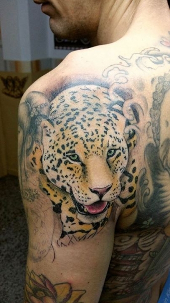 LEOPARDO A COLOR