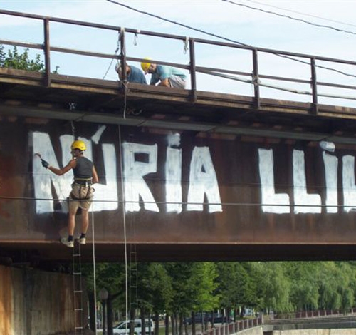 Neteja de grafitis a Barcelona, Bisbal Casacuberta