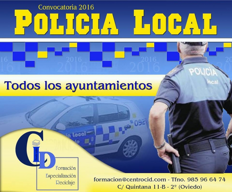 PREPARACION OPOSICIONES POLICIA LOCAL ASTURIAS