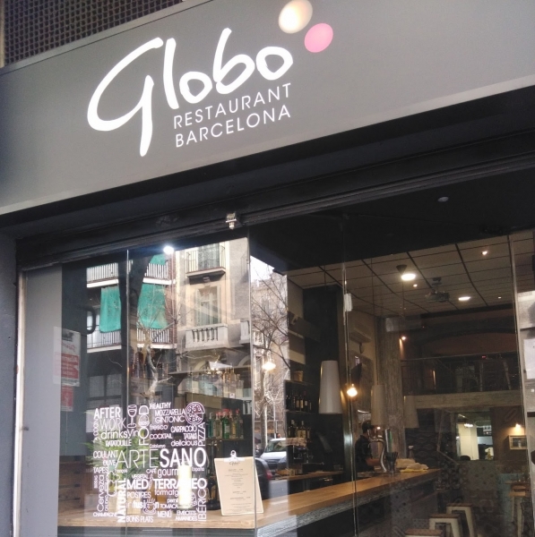 Restaurante mediterraneo Globo Barcelona
