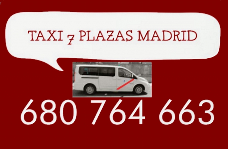 TAXI 7 PLAZAS RESERVA