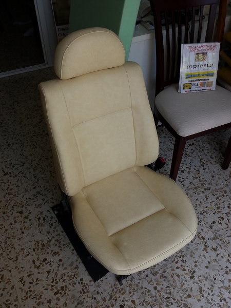 Tapizado completo asiento de Seat Panda.