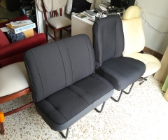 Tapizado y restaurado de asientos de ford transi