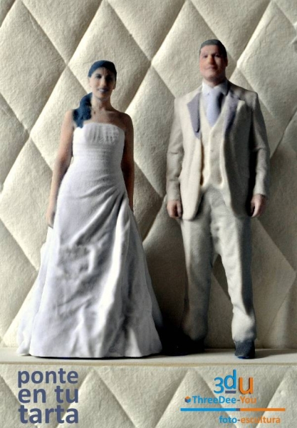 Ponte En Tu Tarta - Figuras 3d para tartas de boda, comunión y cumpleaños - Foto-Escultura 3d-u