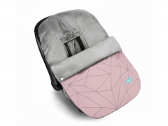 Saco silla de paseo de bebe, universal y grupo 0, canada geometric rosa polar e impermeable
