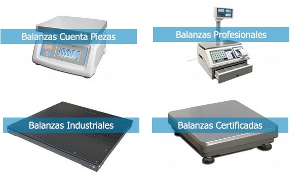 Basculas y balanzas de precision