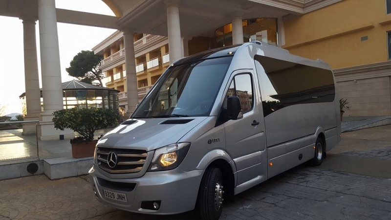 Minibus Mercedes Benz de lujo