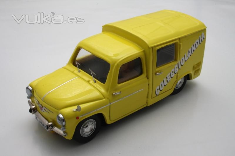  SCALEXTRIC COLECCIOLANDIA.SEAT 600 FORMICHETTA . DIEGO COLECCIOLANDIA