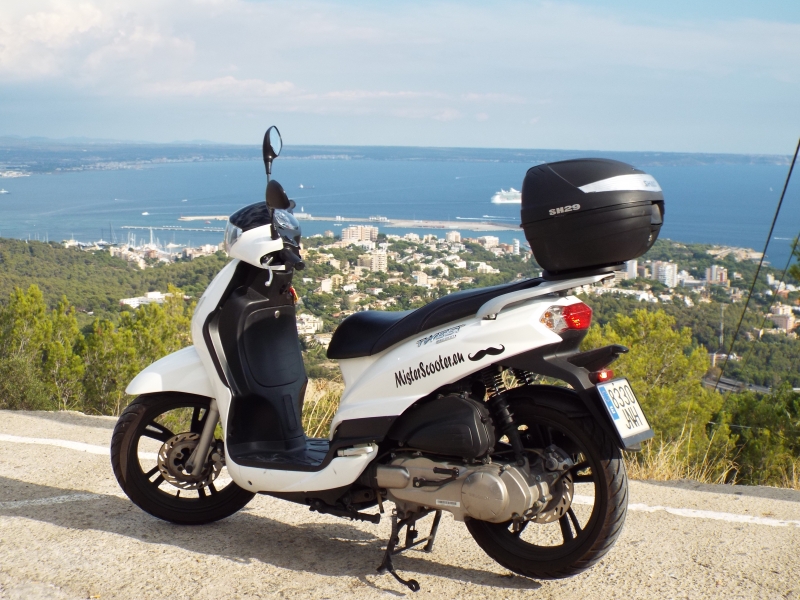 alquile su scooter al mejor precio en mallorca