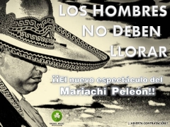 LOS HOMBRES NO DEBEN LLORAR - Mariachi Peleón