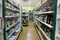 Interior supermercado ecologico el vergel paseo de la florida
