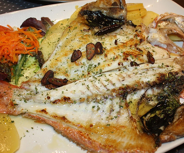 Pescados a la brasa Restaurante en Bilbao Gure Kabi