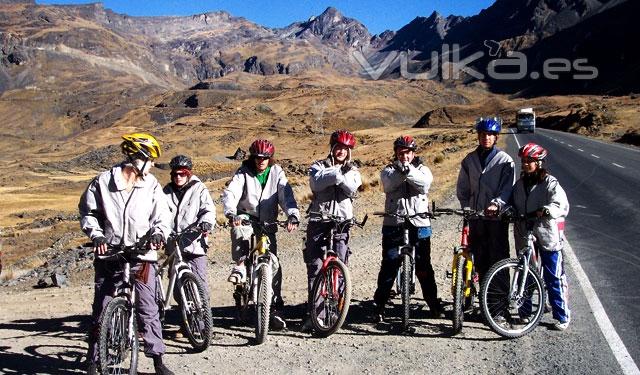 Biking through South America, is just one of the things SLU - Madrid students experience.