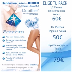 Pack de depilacion laser diodo