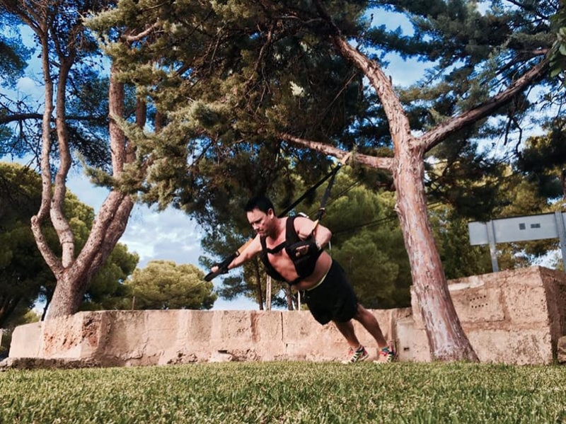 entrenamiento al aire libre