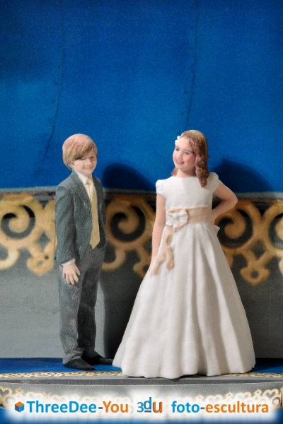 Ponte En Tu Tarta - Figuras personalizadas para tartas de boda y comunión- ThreeDee-You 3d-u