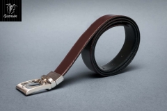 Cinturon reversible marron/ negro para hombre