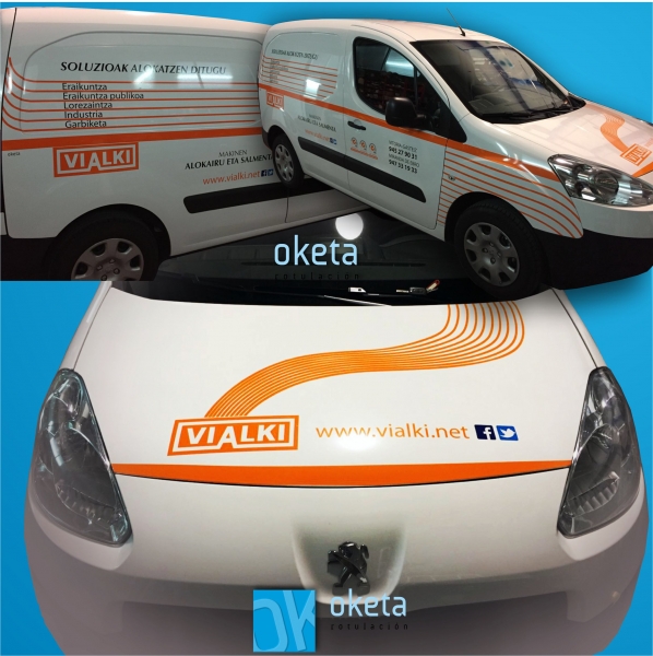 Rotulacion vehiculos, @oketarotulacion, #rotulosvitoria