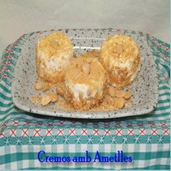 Cremoso con almendras