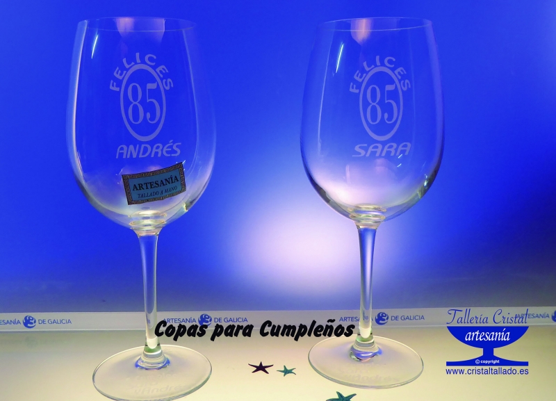 grabar copas de vino en coruña.