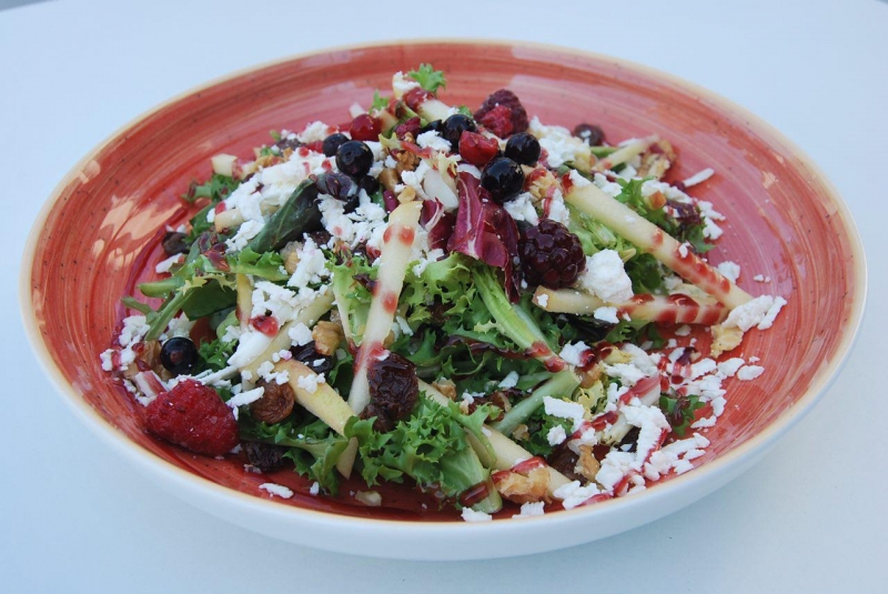 alimentación saludable, ricas ensaladas