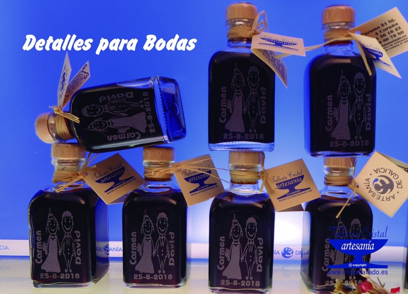 botellitas eventos bodas cristal