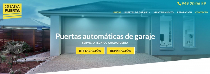 Guadapuerta, empresa de puertas automáticas de garaje