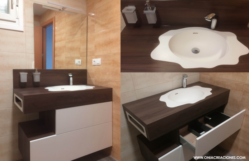 Mueble de baño modelo Nur