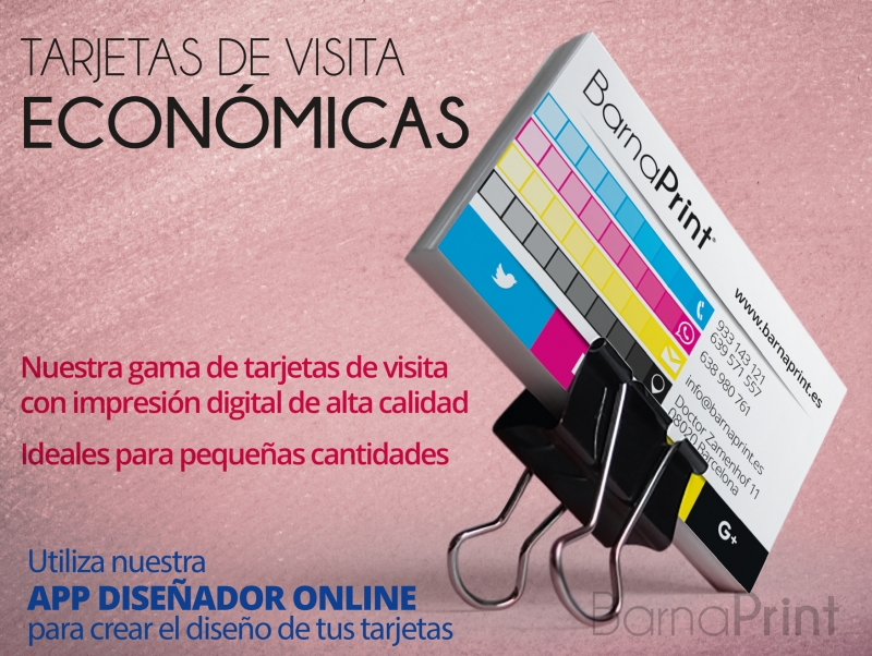 Tarjetas de visita económicas