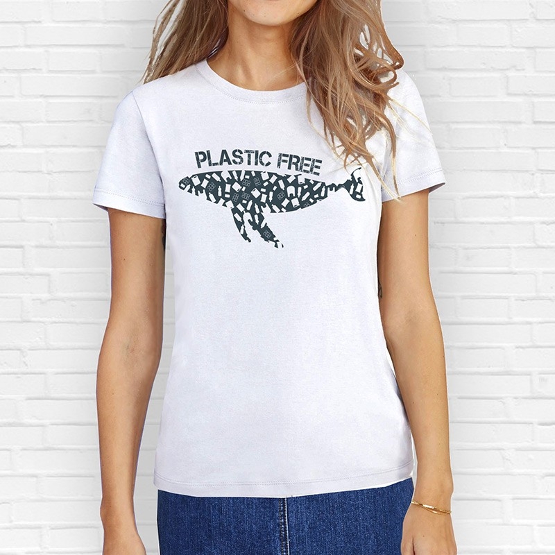 Camiseta plastic free